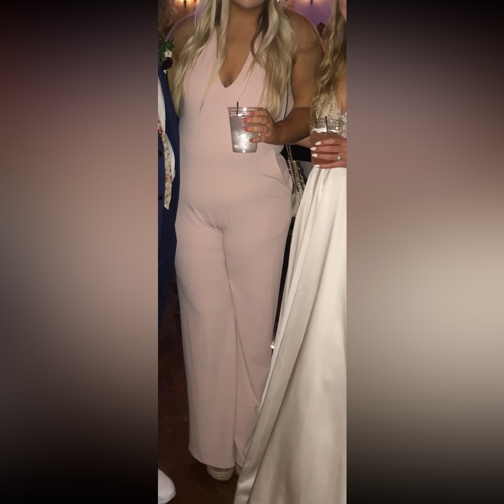 Light pink jumpsuit size L